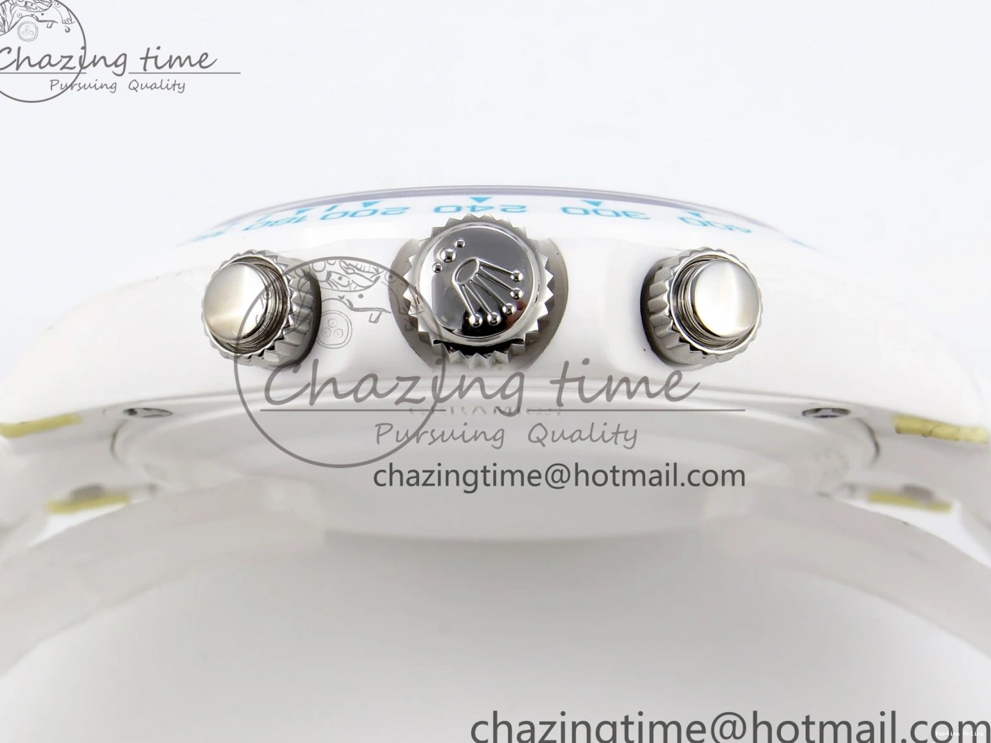 1224 Daytona AET White Ceramic Case and Bracelet Tiffany Blue Dial SA4130 V GoAnywhere 1889